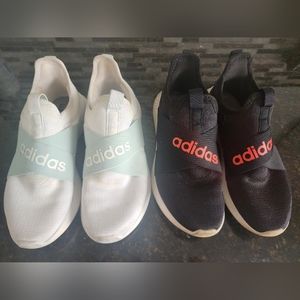 Adidas cloud foam sneakers.